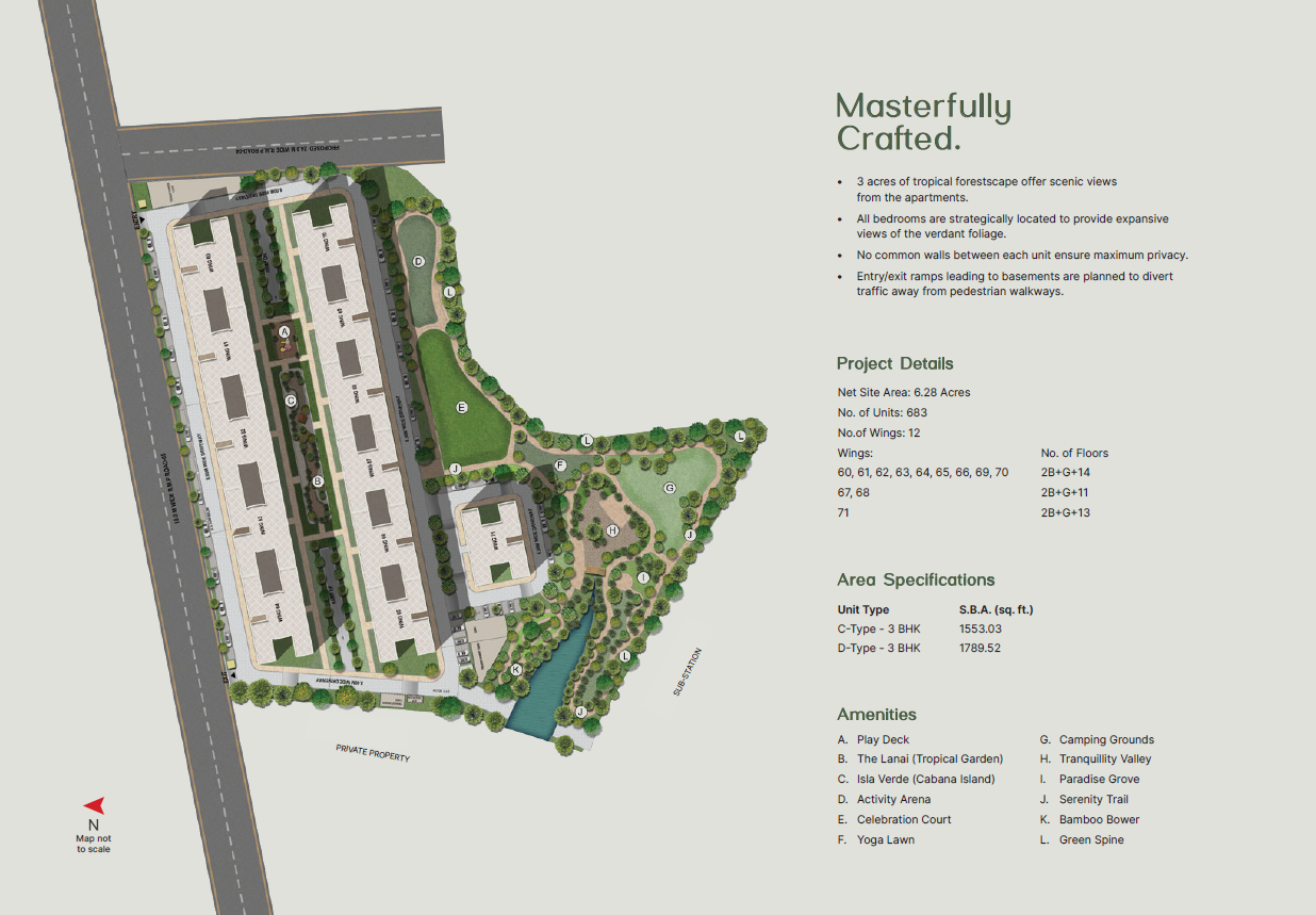 Prestige Evergreen Master Plan